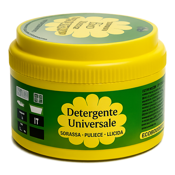 Detergente Universale Sgrassa, Pulisce e Lucida Superfici 850 Gr